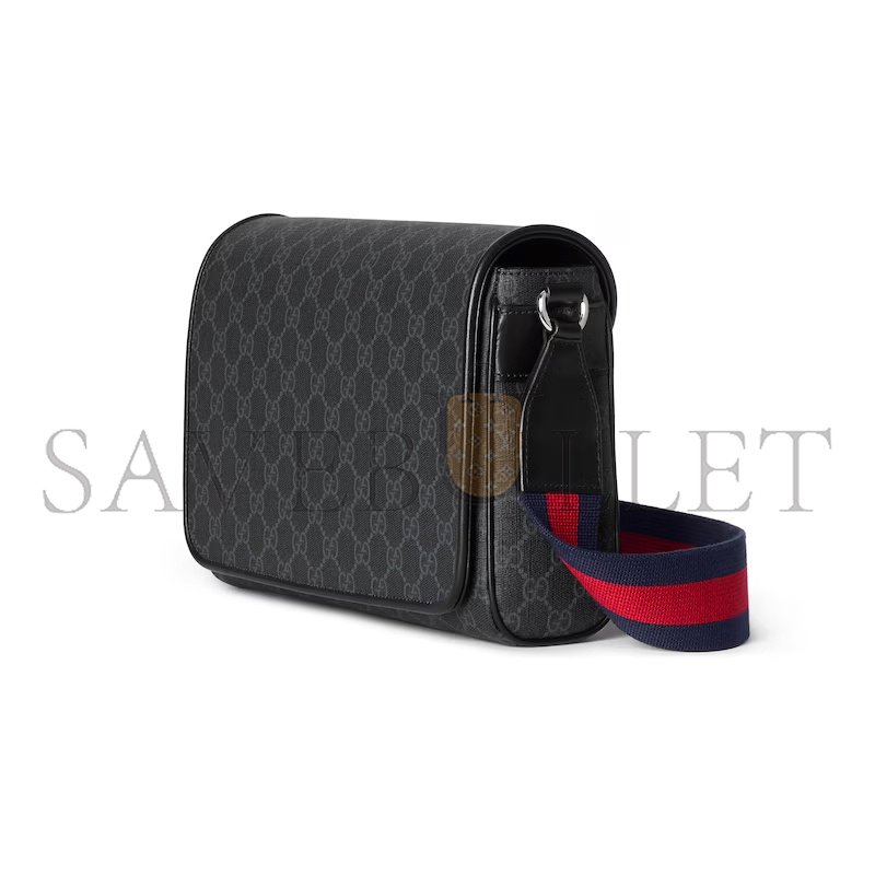 GUCCI GG BLACK MEDIUM CROSSBODY BAG 792124 (27*20*9cm)